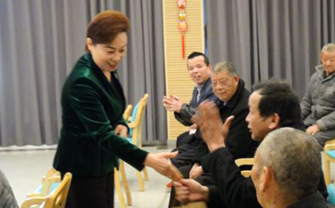 政企心系五保戶(hù)，阿爾特情暖五保人！